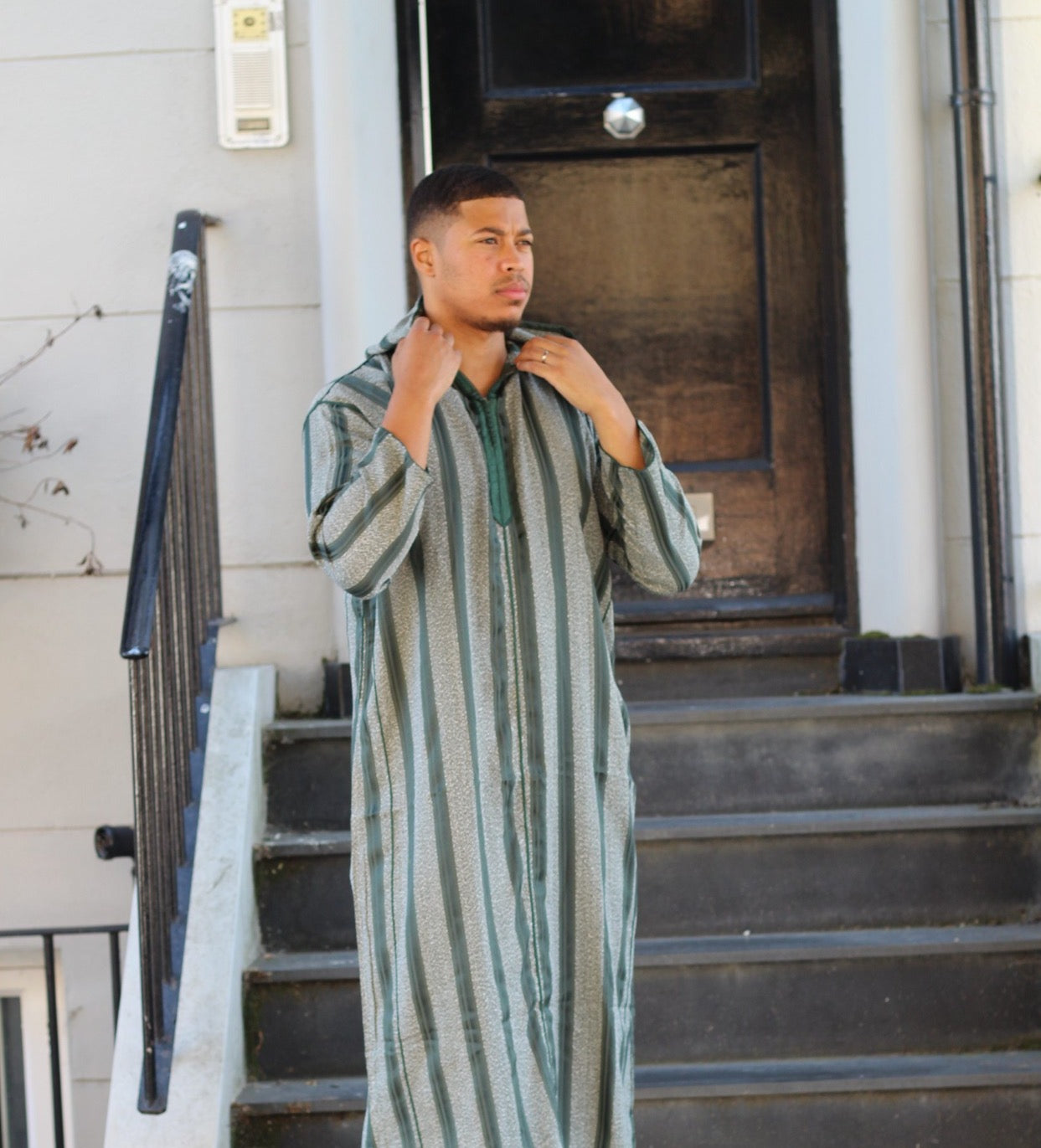 Hooded Moroccan Thobe