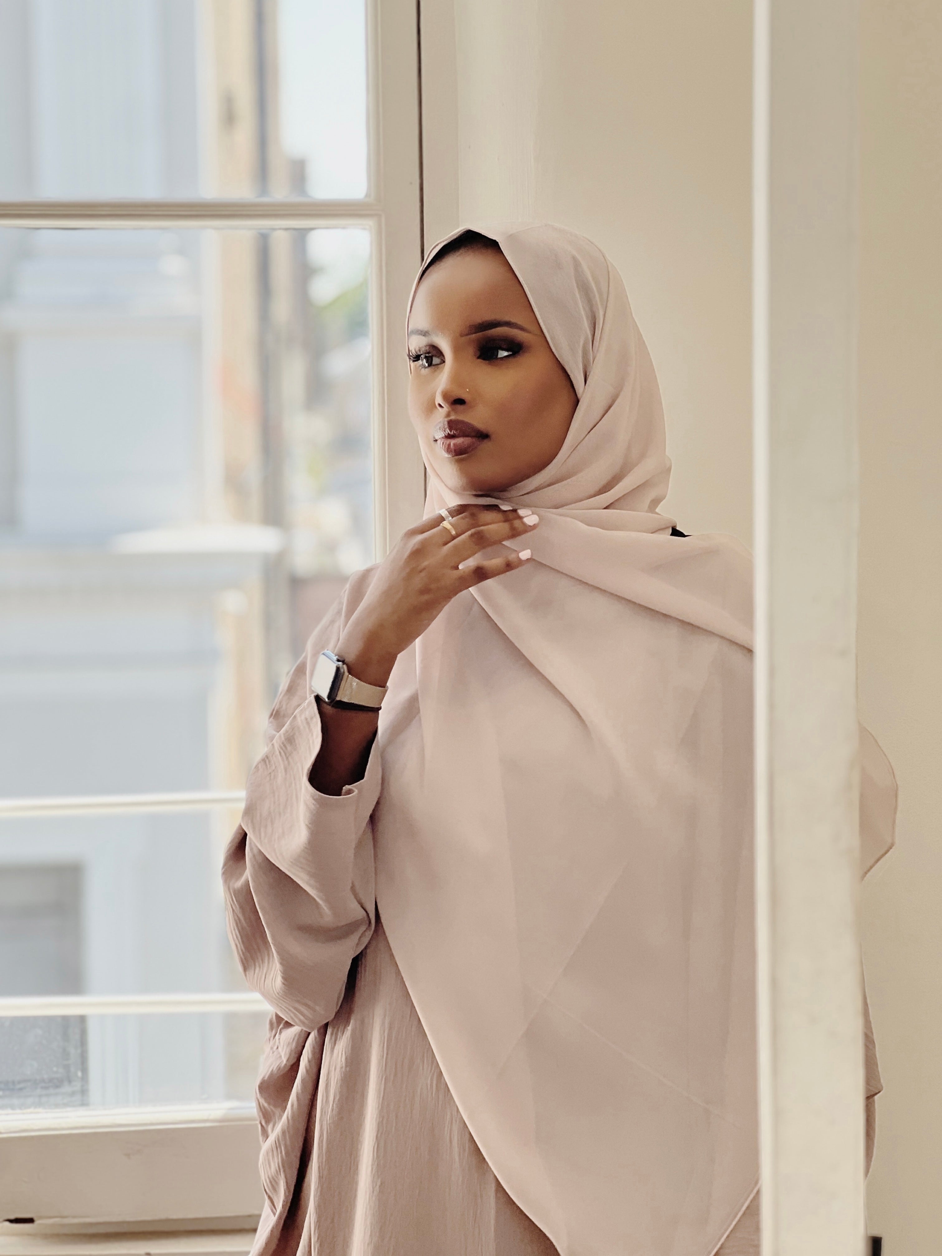 Crepe Butterfly Abaya
