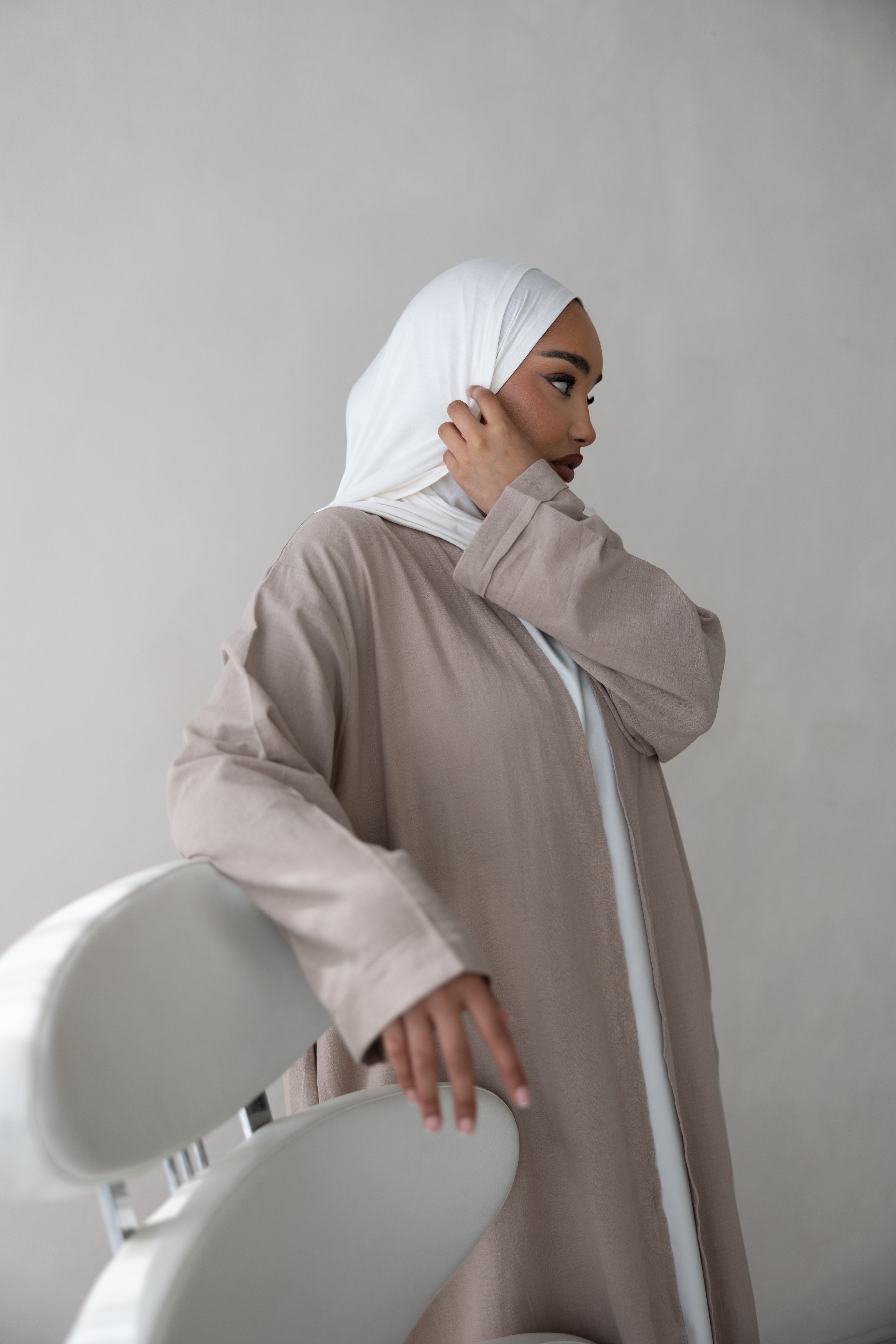 Lina Open Abaya