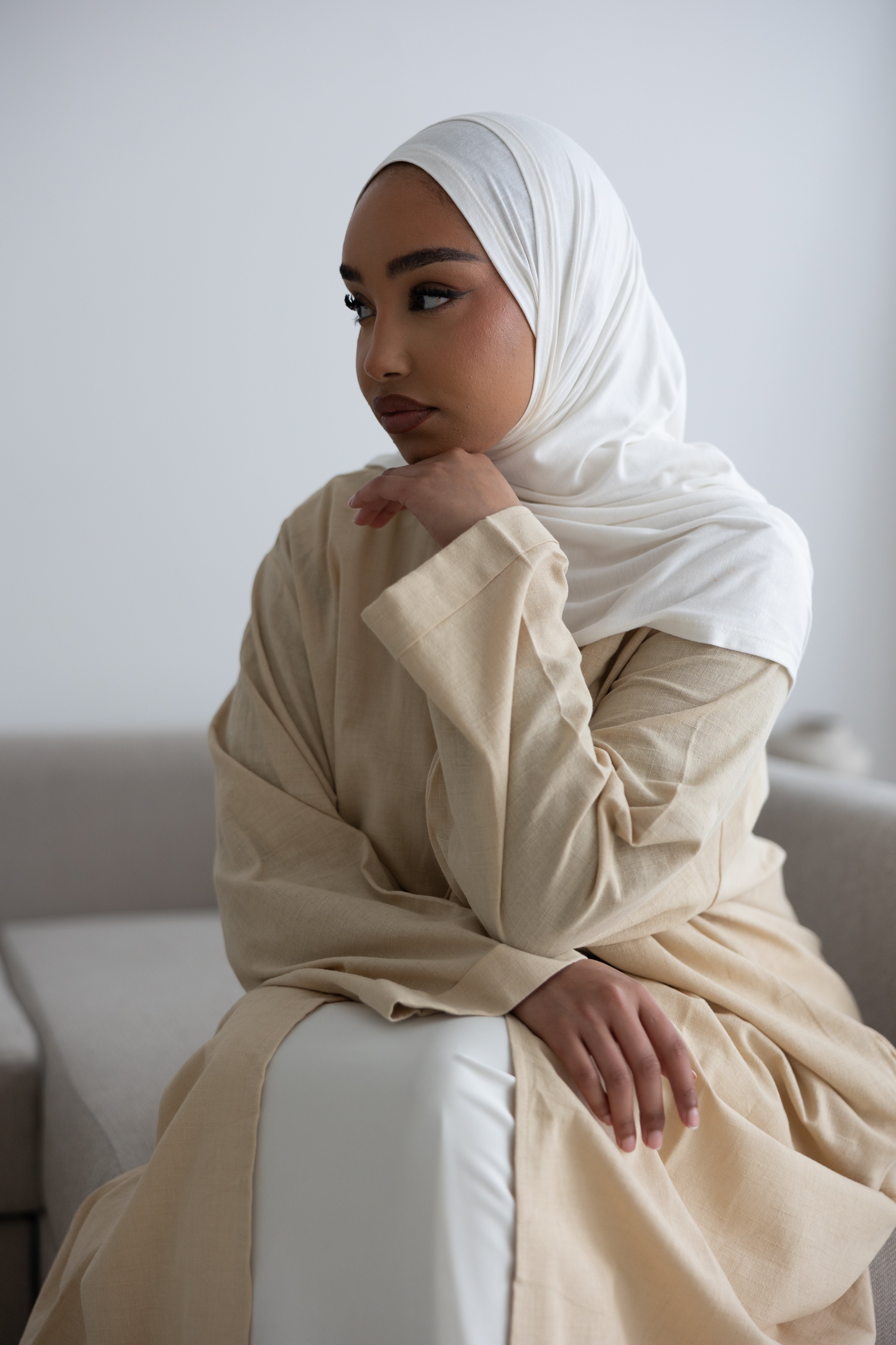 Lina Open Abaya