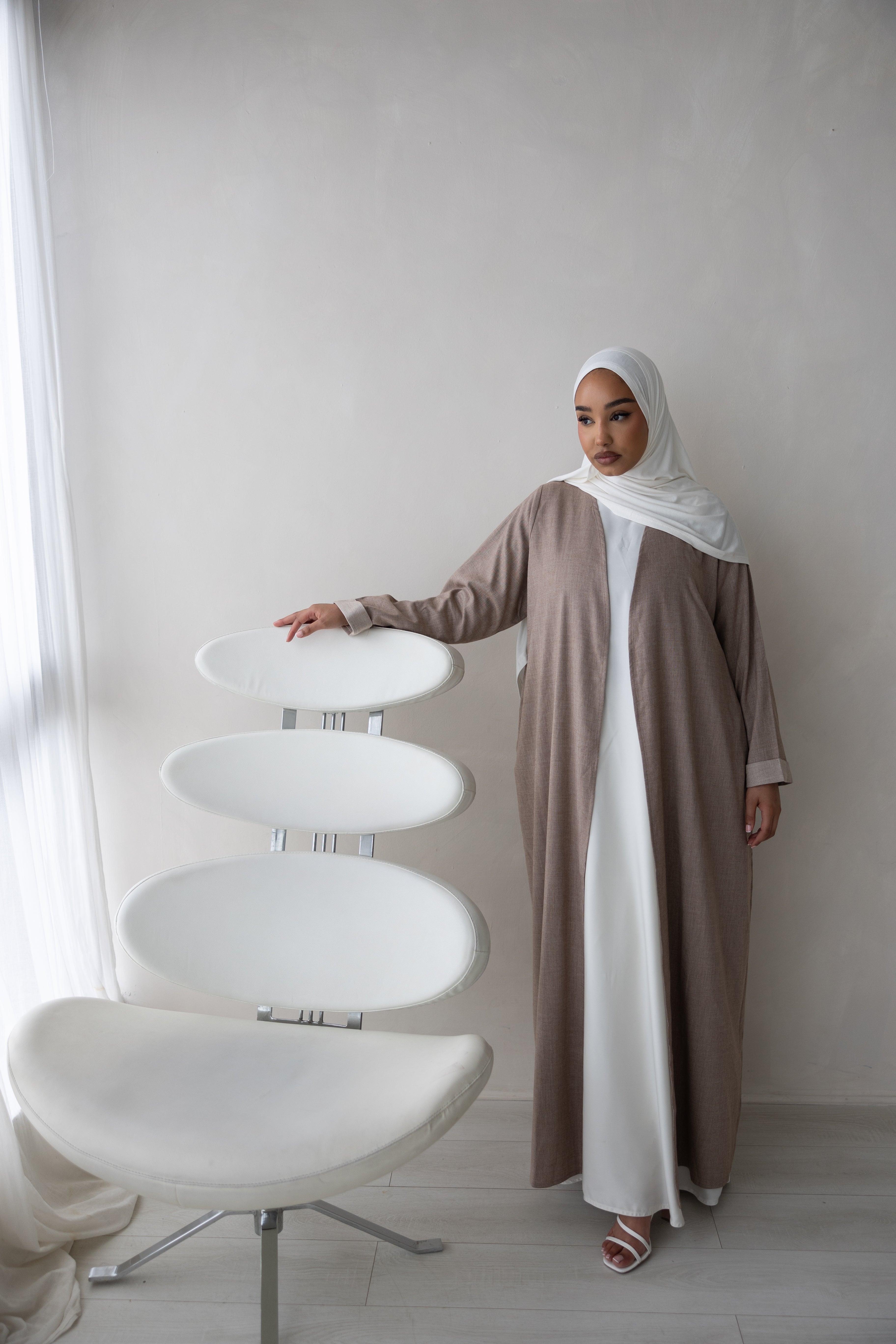Lina Open Abaya