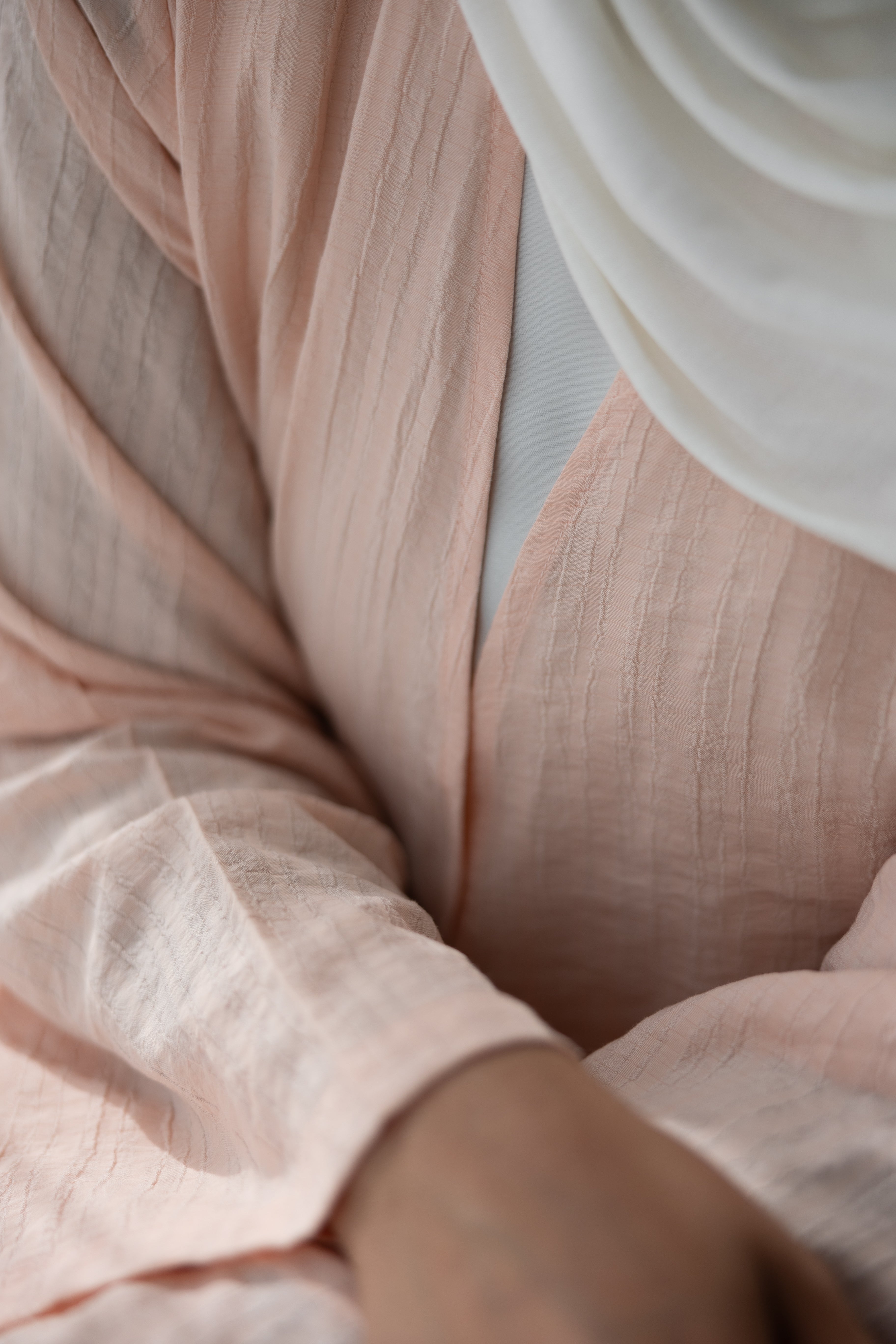 Tree Cotton Open Abaya