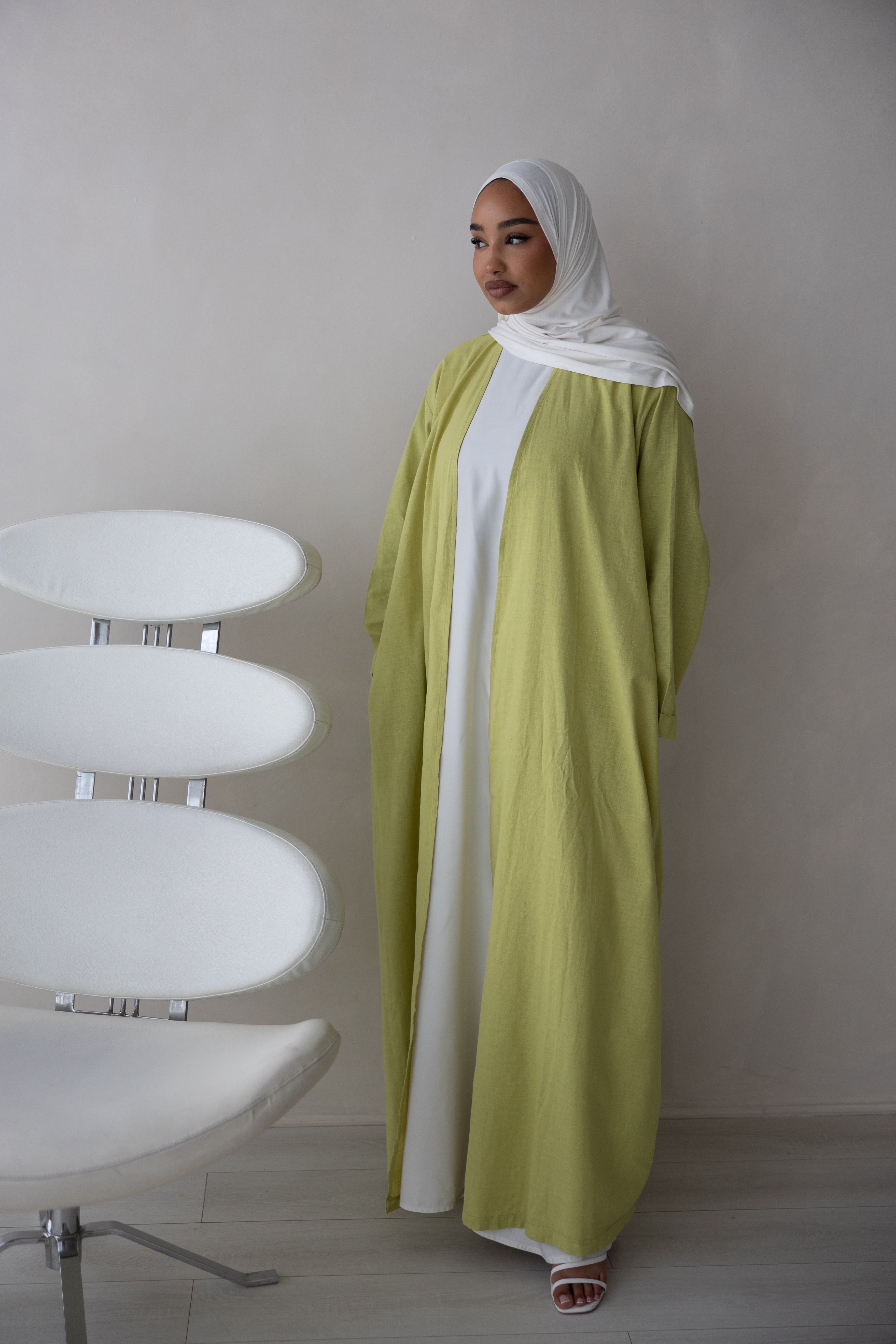 Lina Open Abaya