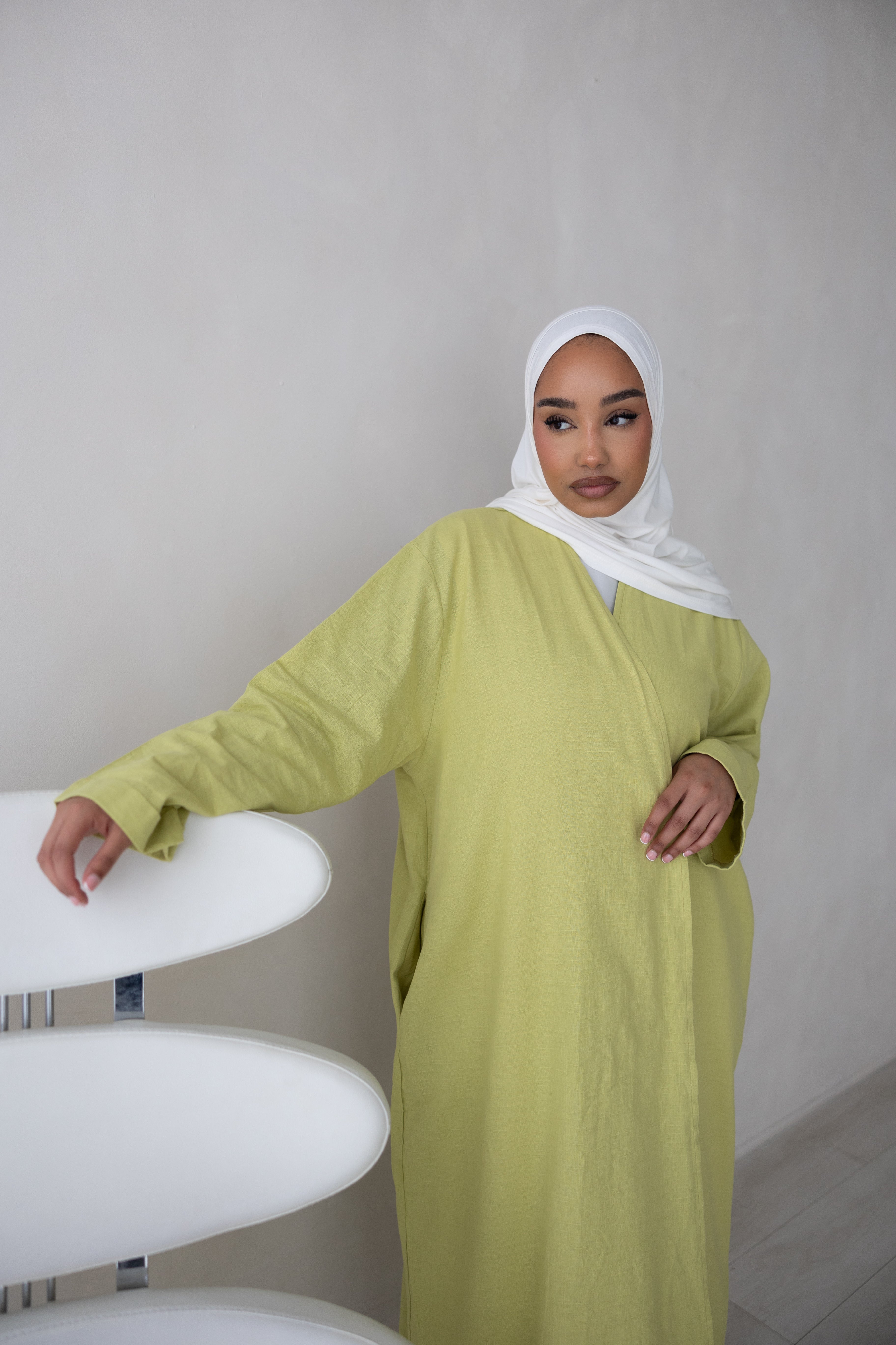 Lina Open Abaya