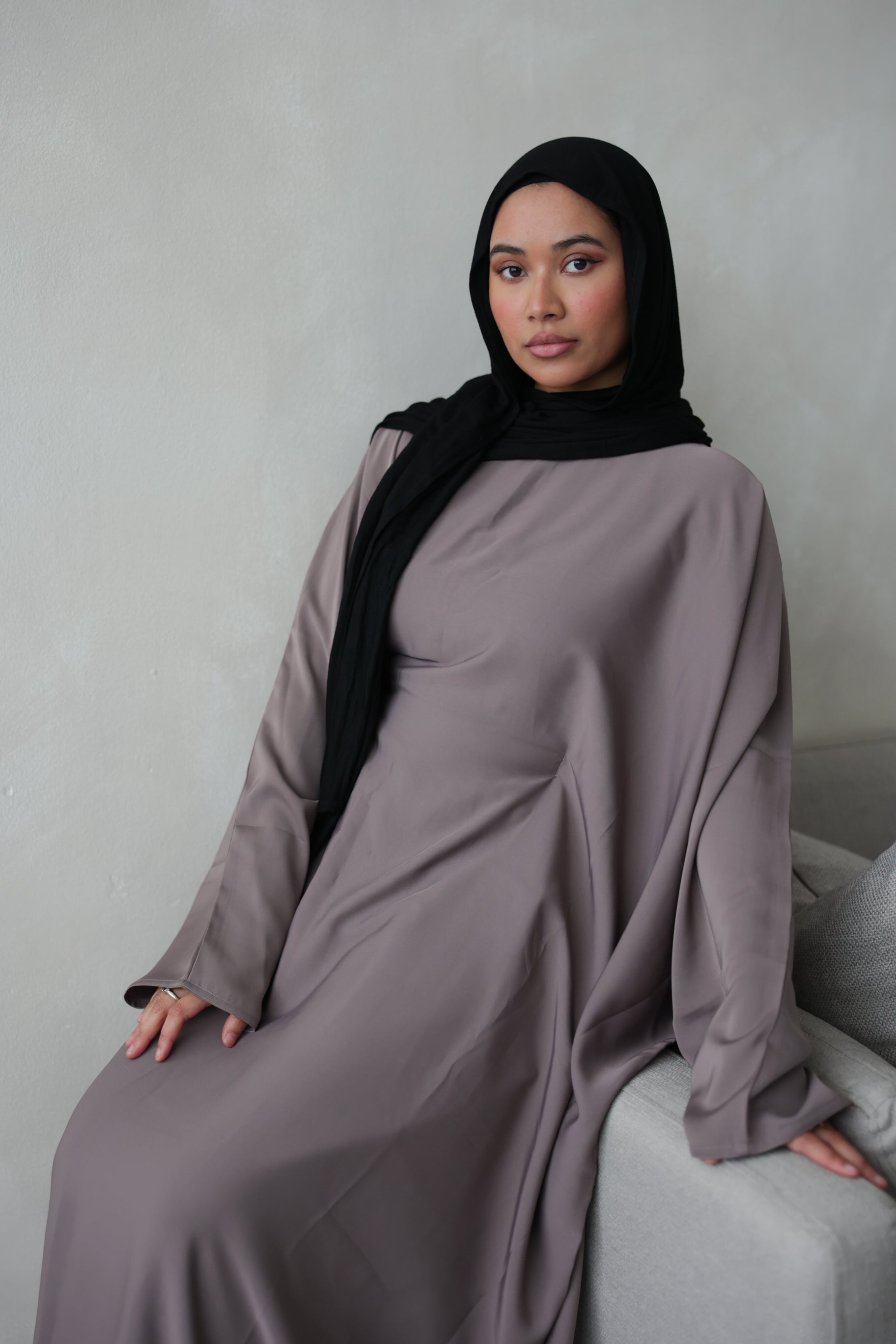 Butterfly Grape Abaya