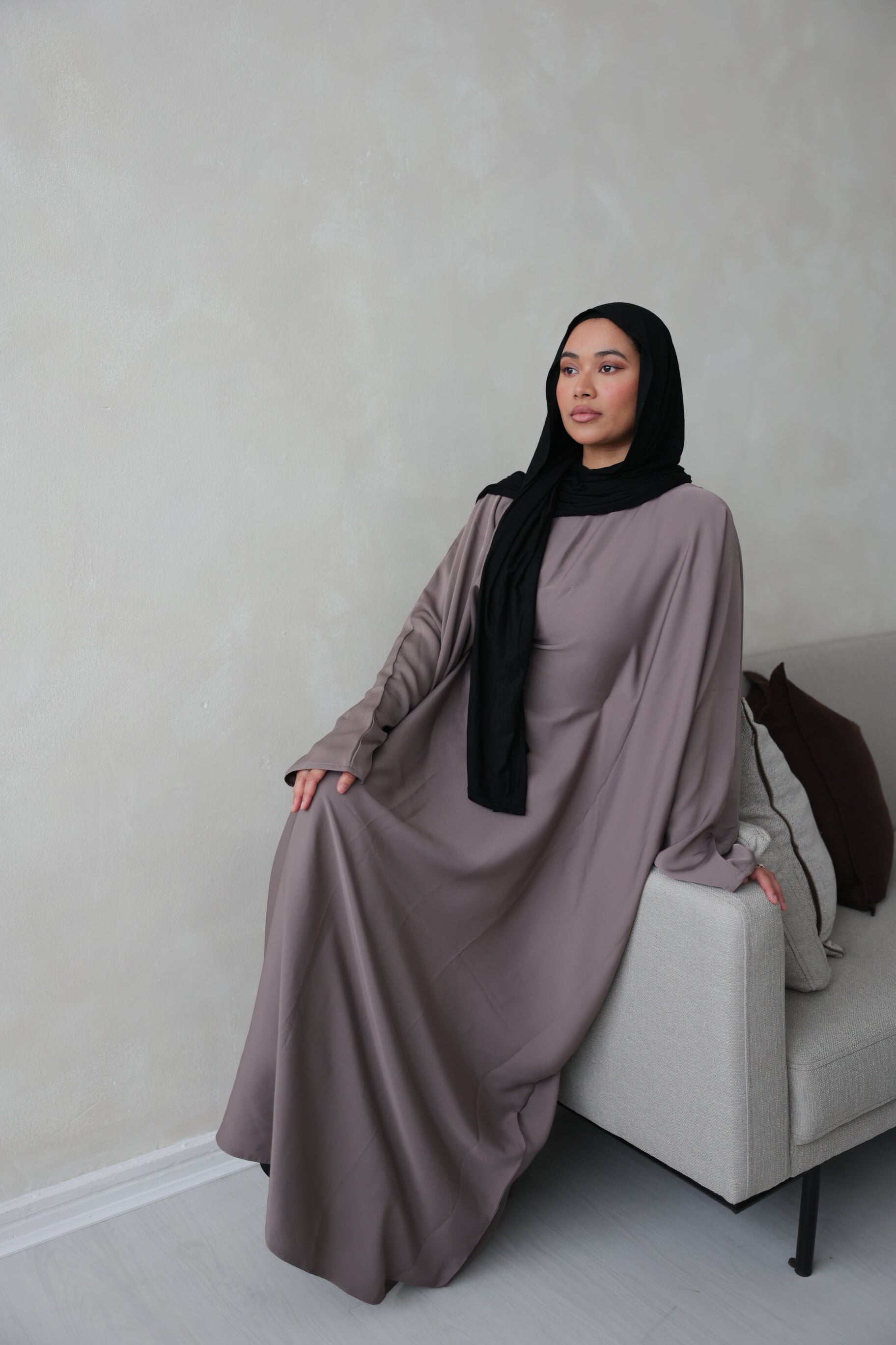 Butterfly Grape Abaya
