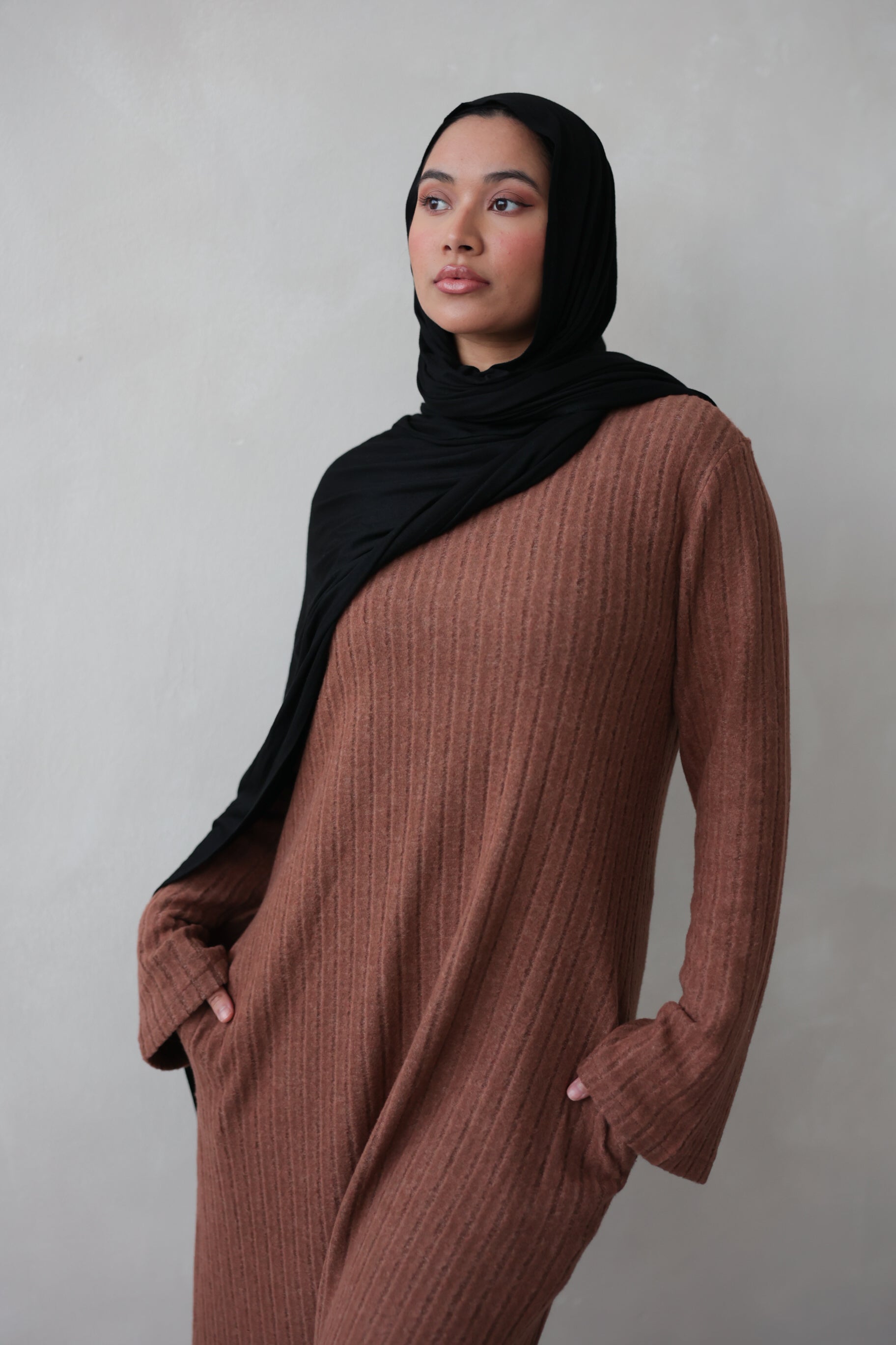 Knitted Winter Abaya