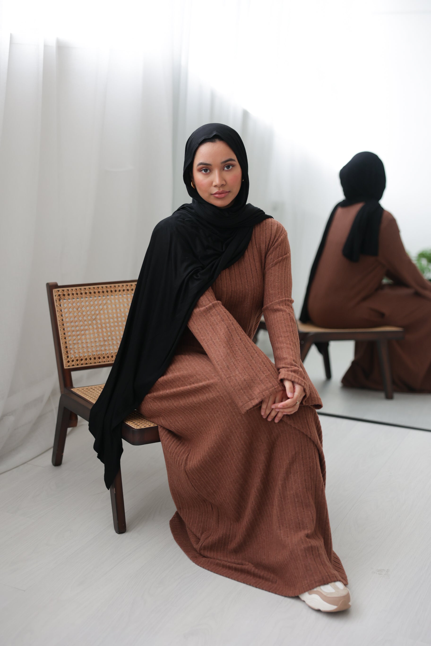 Knitted Winter Abaya