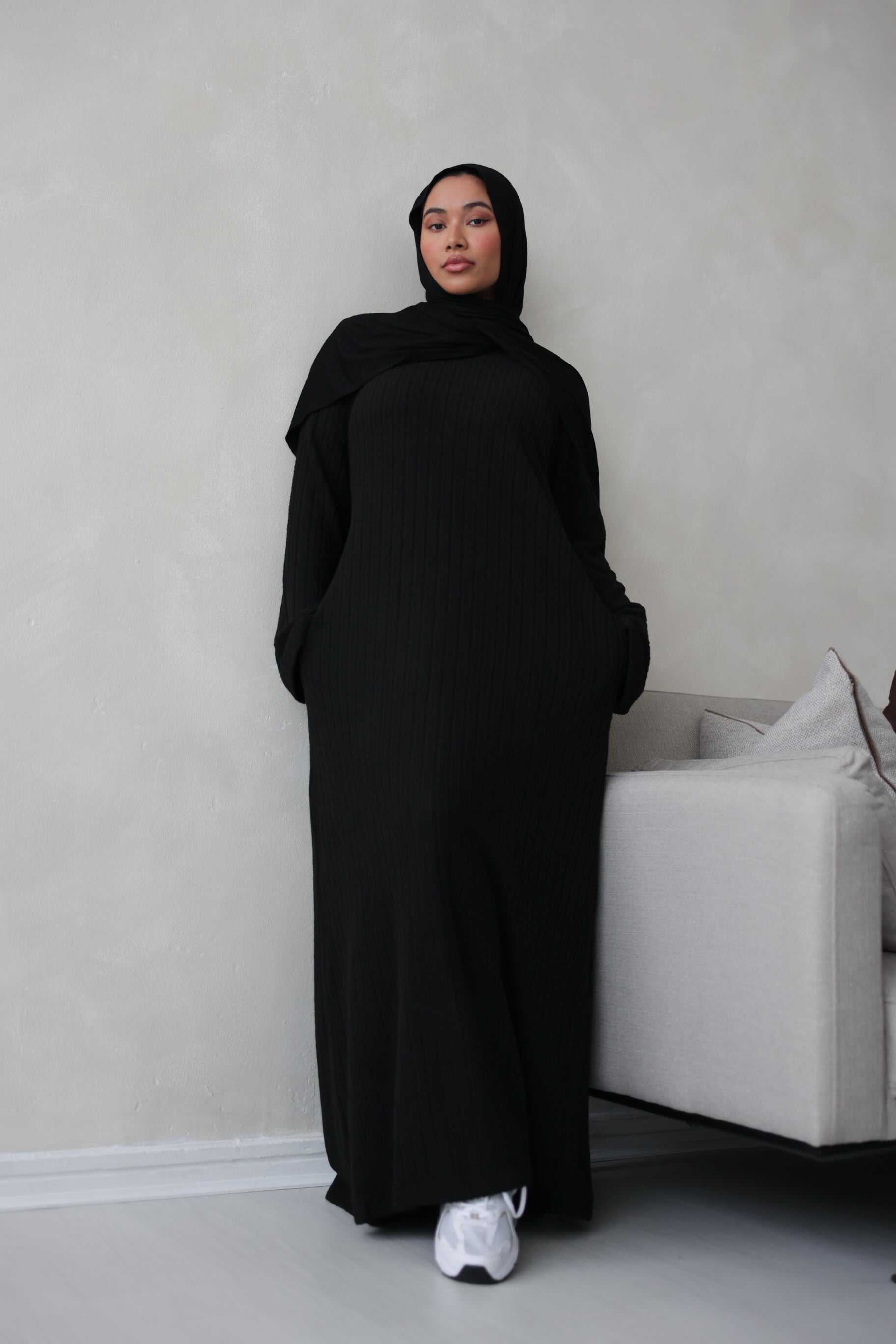 Knitted Winter Abaya