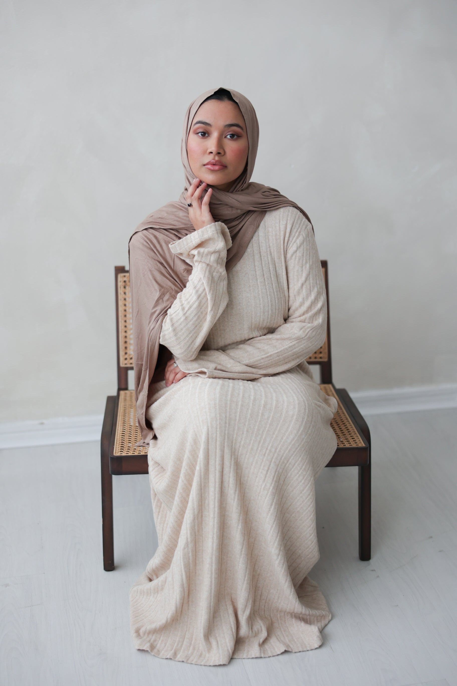 Knitted Winter Abaya