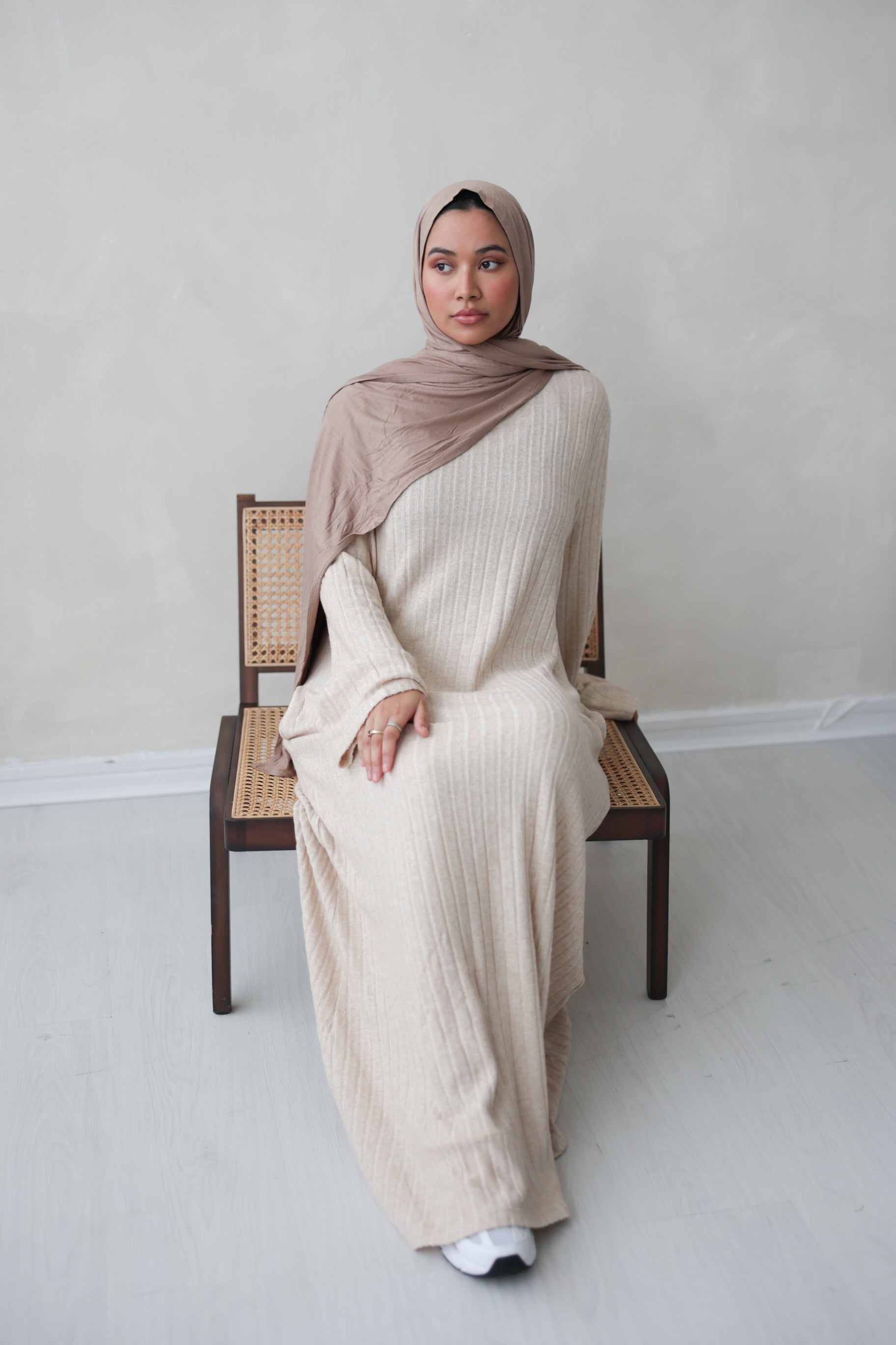Knitted Winter Abaya