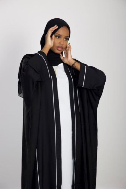Layla Wrap Abaya + Hijab - HAWAA Clothing