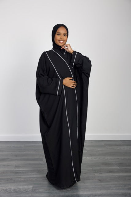 Layla Wrap Abaya + Hijab - HAWAA Clothing