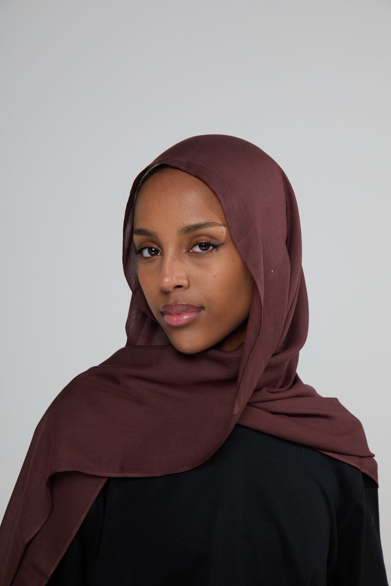 Brown Modal Hijab