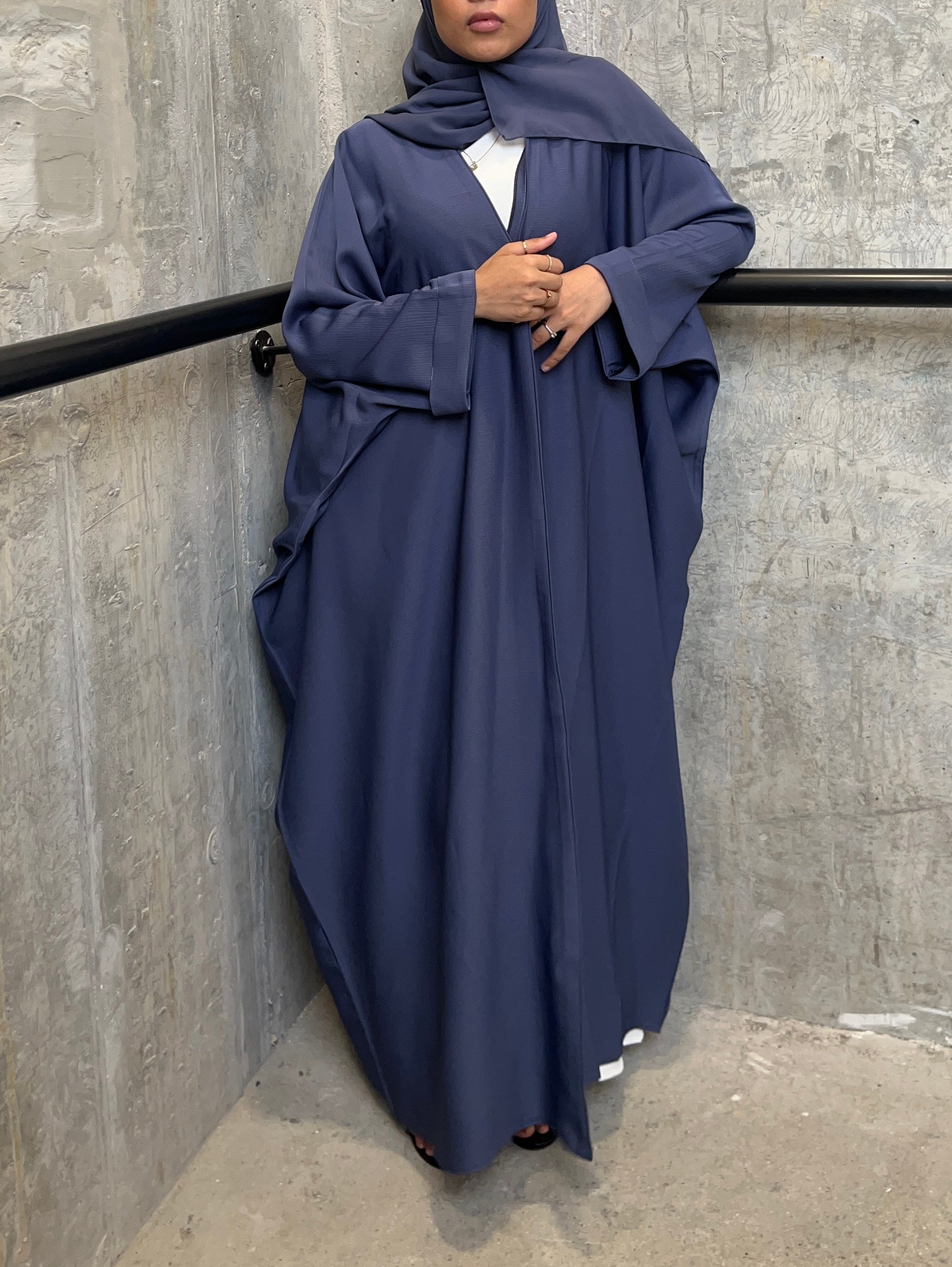 Maria Wrap Abaya + Hijab - HAWAA Clothing UK