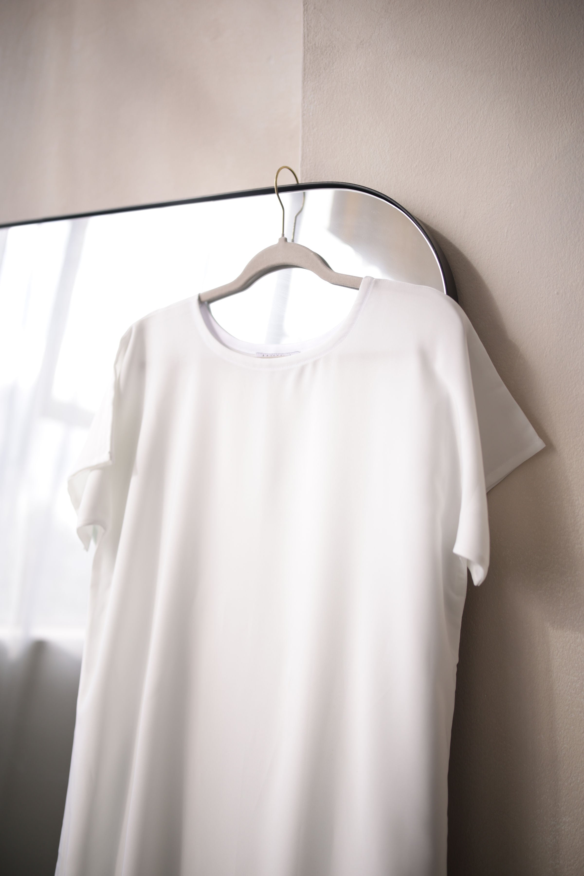 Half Sleeve Slip Dress - HAWAA Clothing