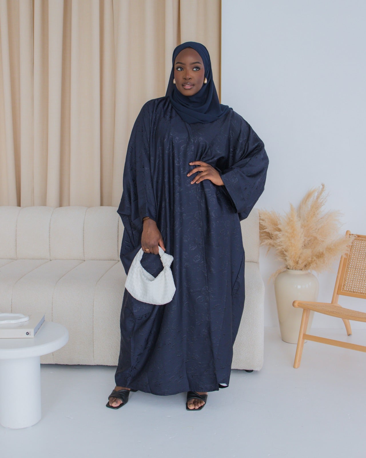 QAMAR Luxe Wrap Abaya