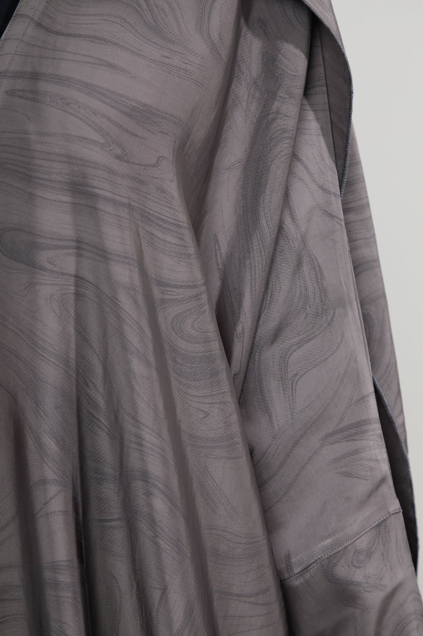 Slate Marble Wrap Abaya