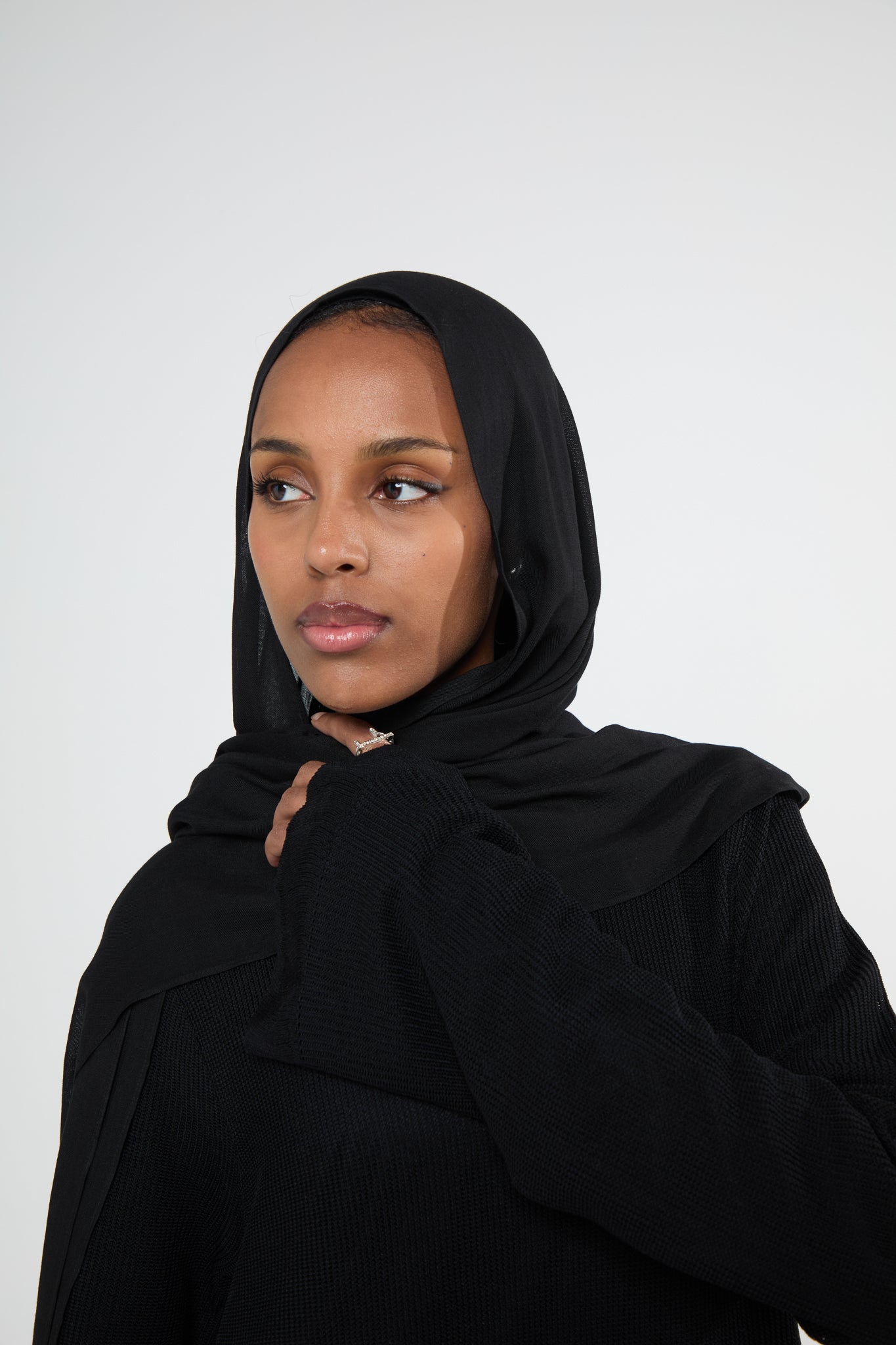 Black Modal Hijab