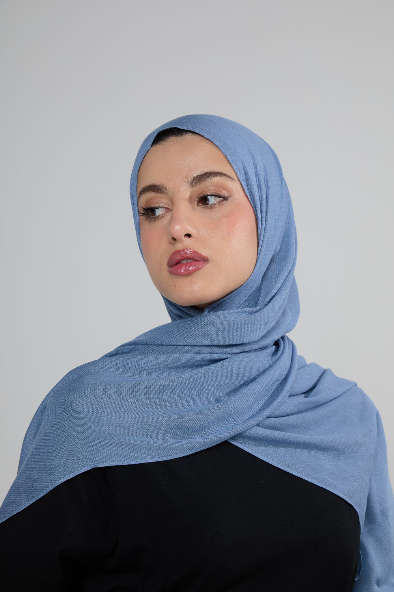 Powder Blue Modal Hijab