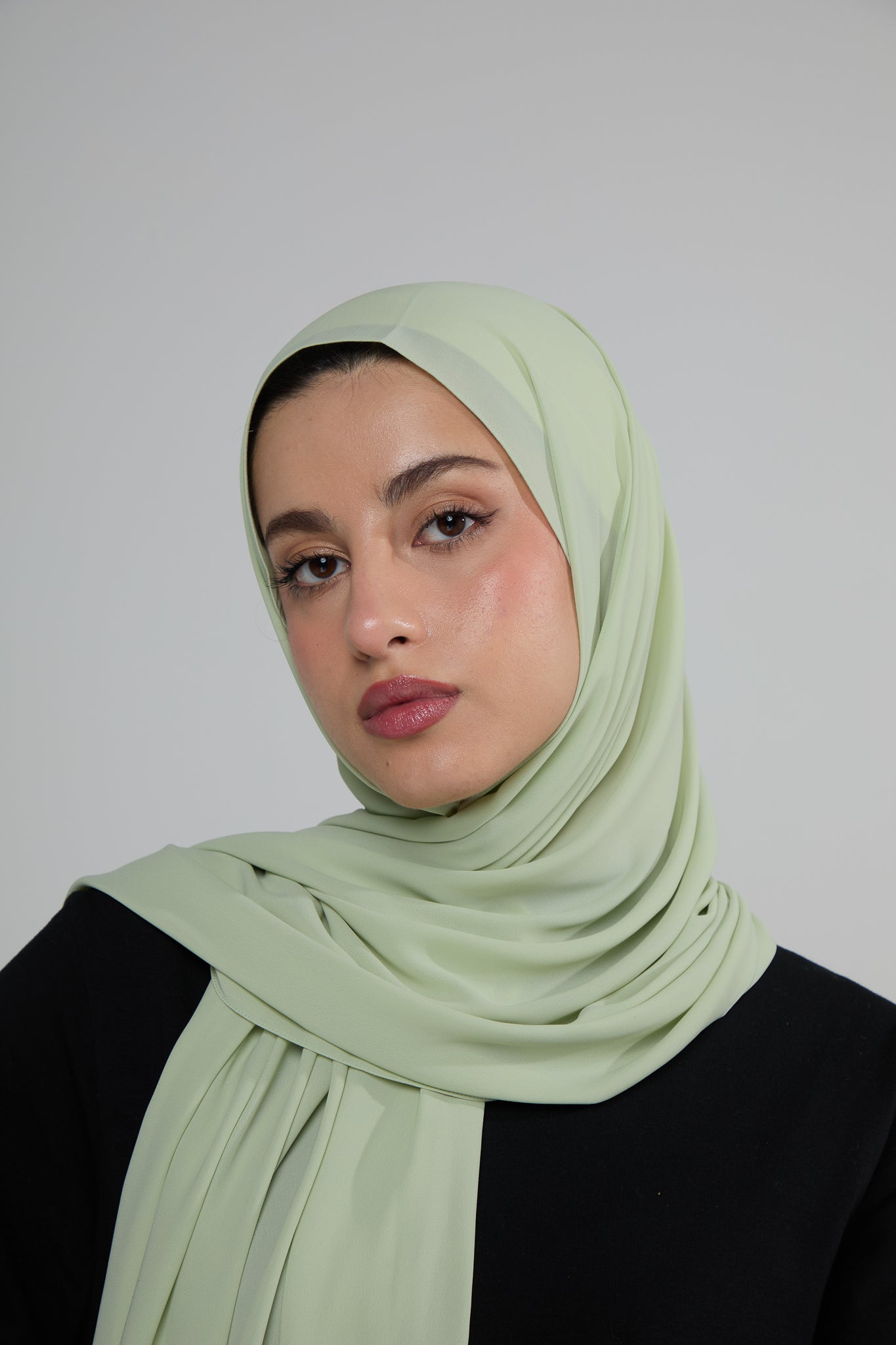 Sage Green Chiffon Hijab