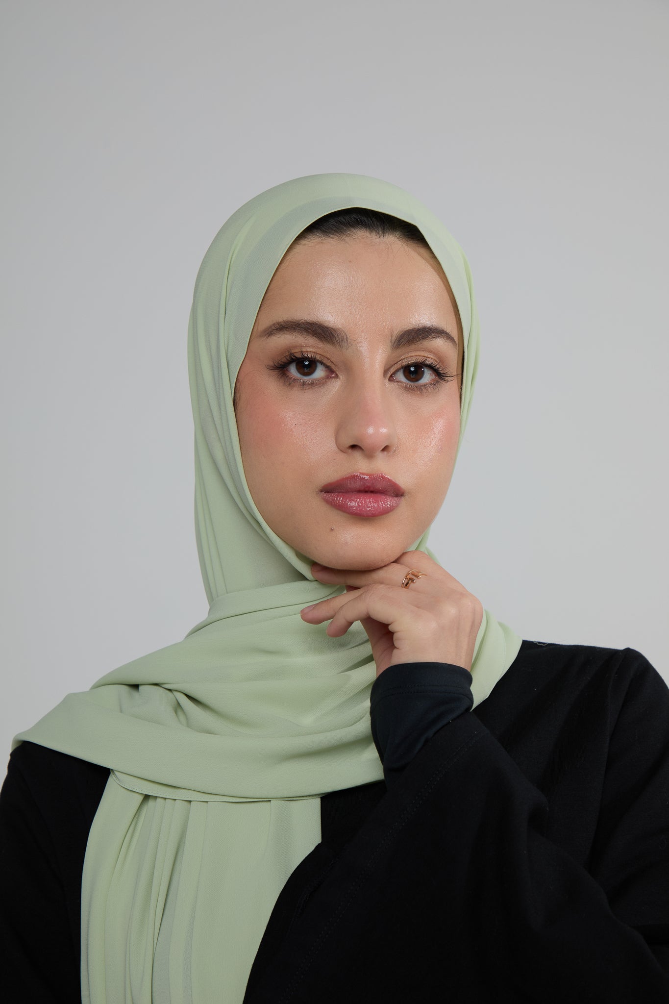 Sage Green Chiffon Hijab