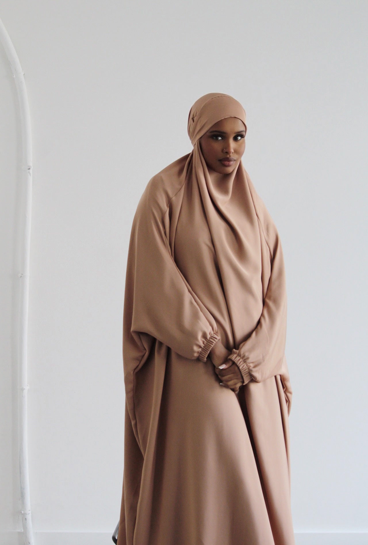 Camel Jilbab - HAWAA Clothing UK